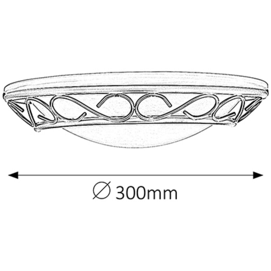 Rabalux - Aplique de parede 1xE14/60W/230V