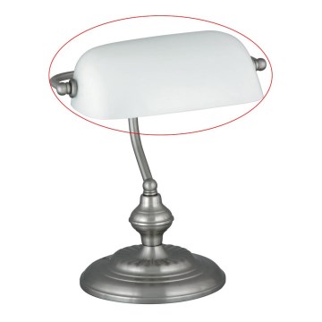 Rabalux 4037 - Vidro de substituição para candeeiro de mesa BANK E27