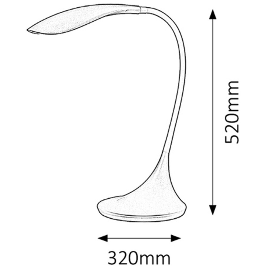 Rabalux - Lâmpada LED regulável LED/4,5W/230V