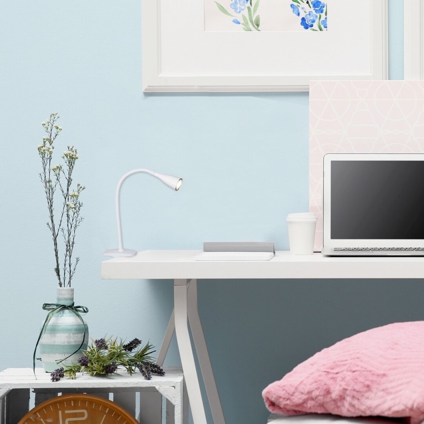 Rabalux - Candeeiro de mesa com clipe LED 1xLED/4,5W/230V