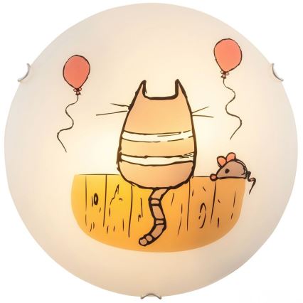 Rabalux - Luz de parede de criança 2xE27/60W