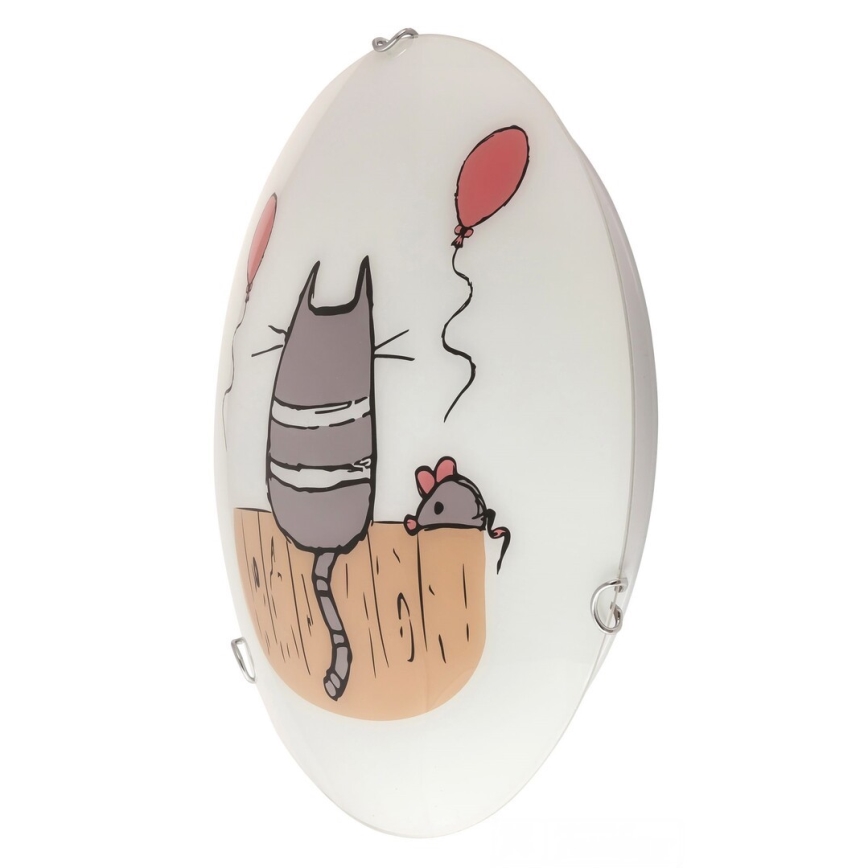 Rabalux - Luz de parede de criança 2xE27/60W