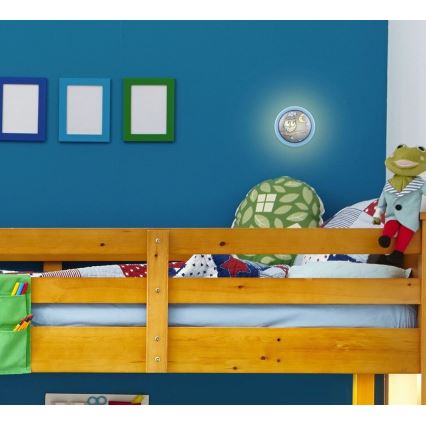 Rabalux - Iluminação de parede de criança LED LED/0,3W/2x AA