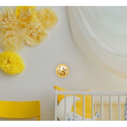 Rabalux - Iluminação de parede infantil LED LEON LED/0,3W/2xAA