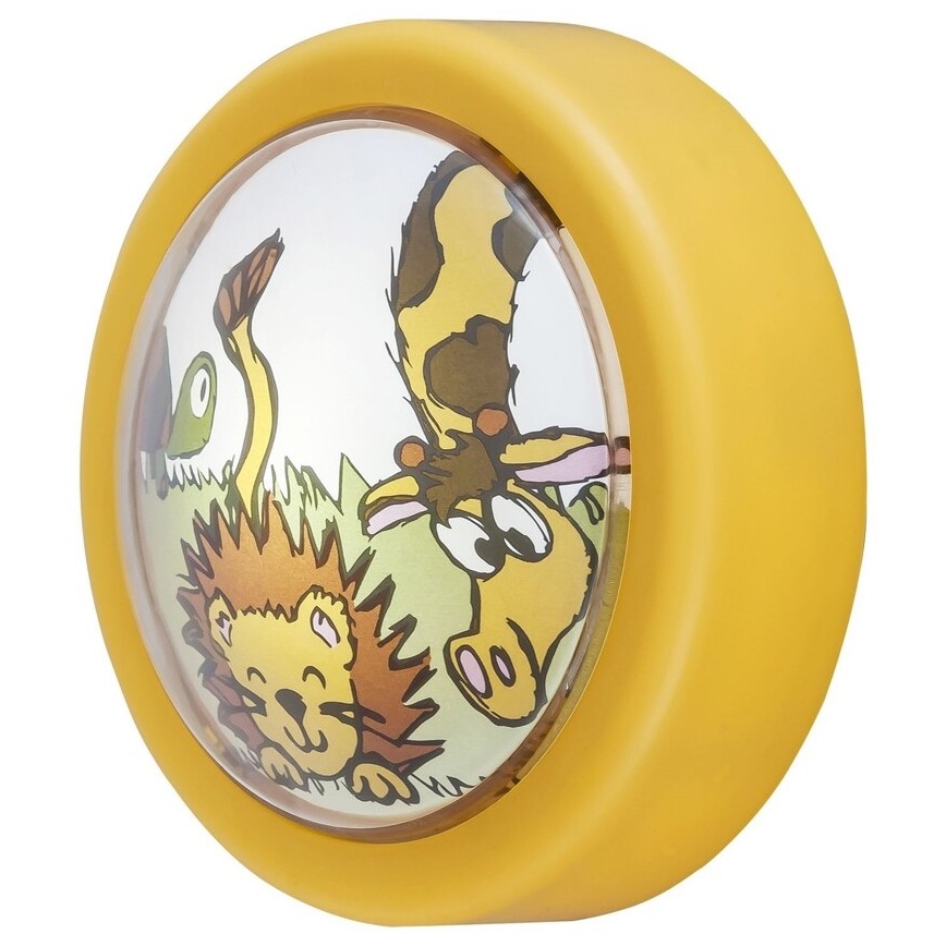 Rabalux - Iluminação de parede infantil LED LEON LED/0,3W/2xAA