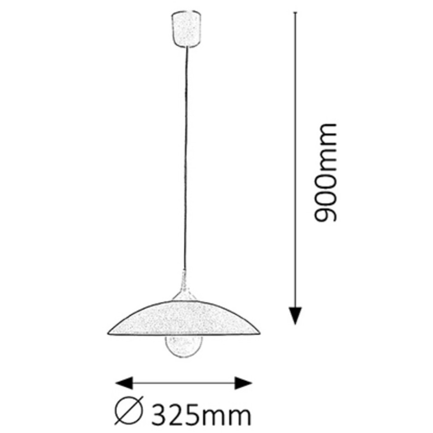 Rabalux - Candelabro 1xE27/60W/230V