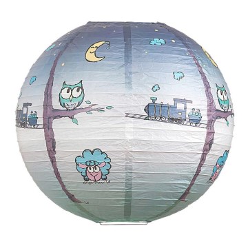 Rabalux 4631 - Abajur infantil para candeeiro de teto infantil SHEPHERD E27 diâmetro 40 cm