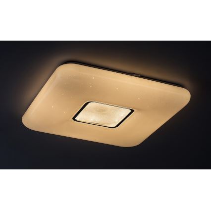 Rabalux - Candeeiro de tecto LED dimerizável LED/70W/230V + controlo remoto 44x44 cm
