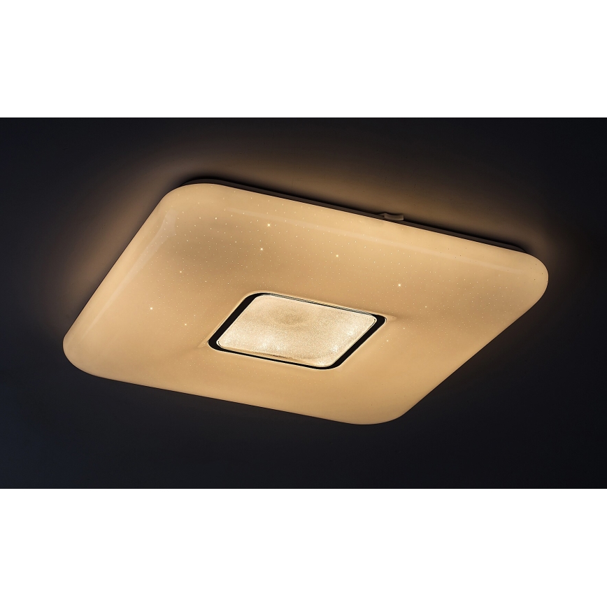 Rabalux - Candeeiro de tecto LED dimerizável LED/70W/230V + controlo remoto 44x44 cm
