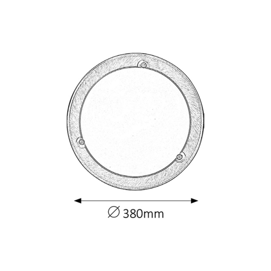 Rabalux - Iluminação de teto 2xE27/60W/230V diâmetro 38 cm