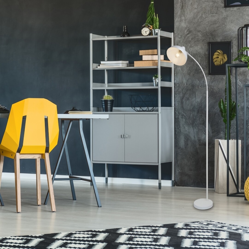 Rabalux - Candeeiro de chão 1xE27/40W/230V branco