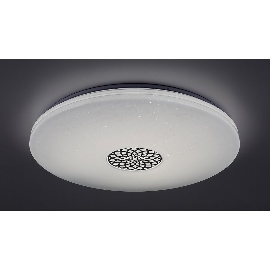 Rabalux - Luminária de teto LED RGB regulável LED/40W/230V 3000-6500K Wi-Fi Tuya diâmetro 60 cm + controlo remoto