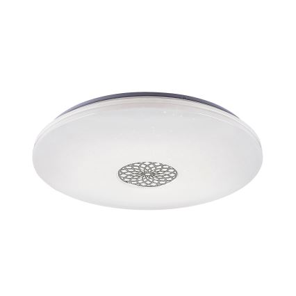 Rabalux - Luminária de teto LED RGB regulável LED/40W/230V 3000-6500K Wi-Fi Tuya diâmetro 60 cm + controlo remoto