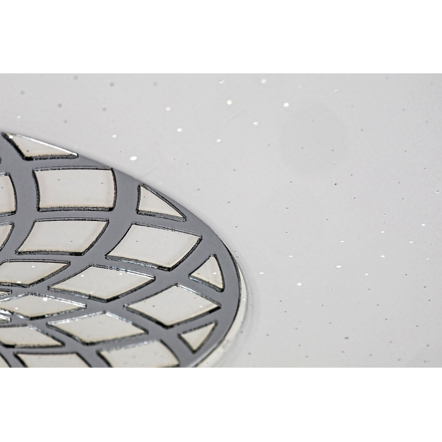 Rabalux - Luminária de teto LED RGB regulável LED/40W/230V 3000-6500K Wi-Fi Tuya diâmetro 60 cm + controlo remoto