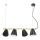 Rabalux 5377 - Candelabro num fio ALTDER 4xE14/40W/230V