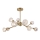Rabalux 5395 - Candelabro pendente KASSIA 9xG9/5W/230V