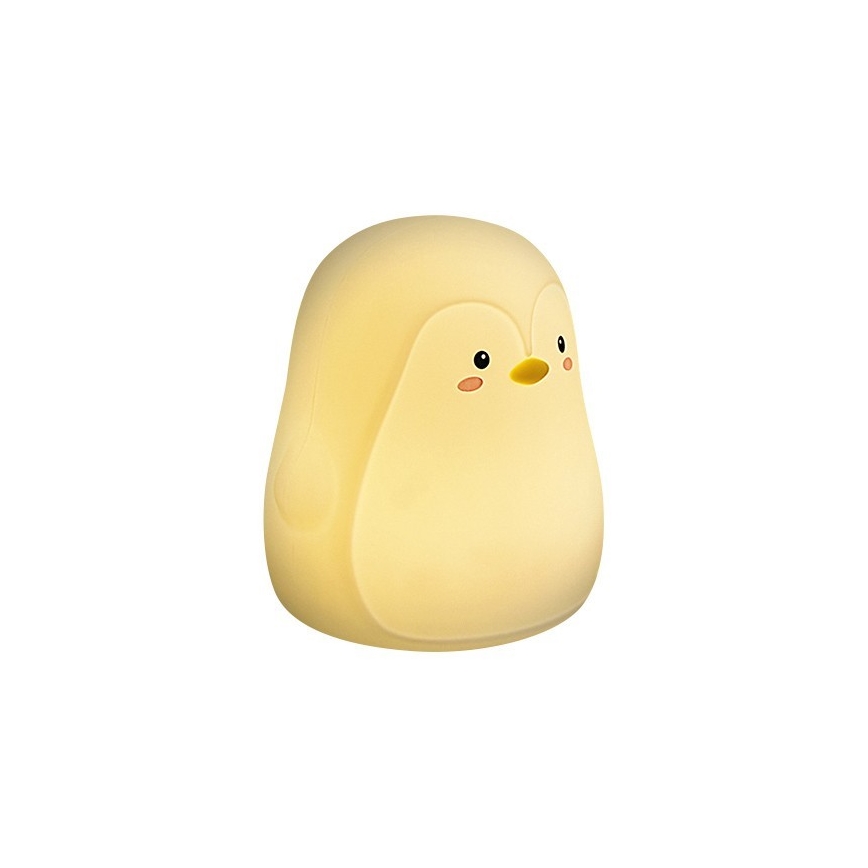 Rabalux - Lâmpada infantil LED RGB LED/0,4W 1200 mAh pinguim