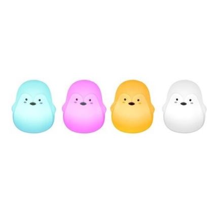 Rabalux - Lâmpada infantil LED RGB LED/0,4W 1200 mAh pinguim