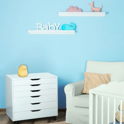 Rabalux - Lâmpada infantil LED RGB LED/0,4W 1200 mAh pinguim