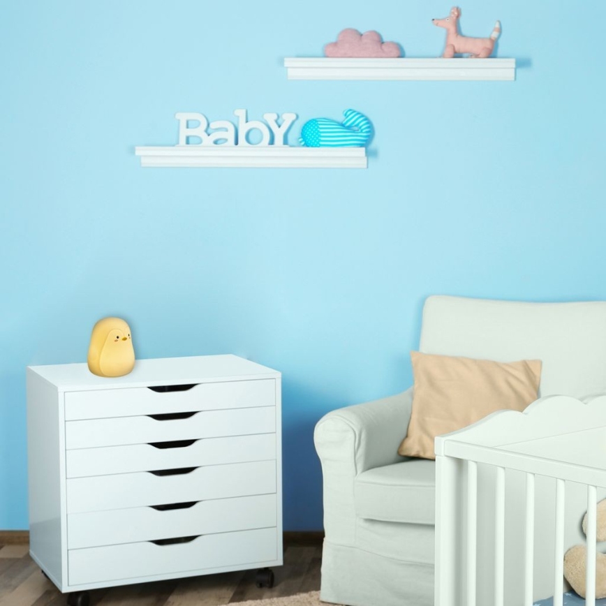 Rabalux - Lâmpada infantil LED RGB LED/0,4W 1200 mAh pinguim