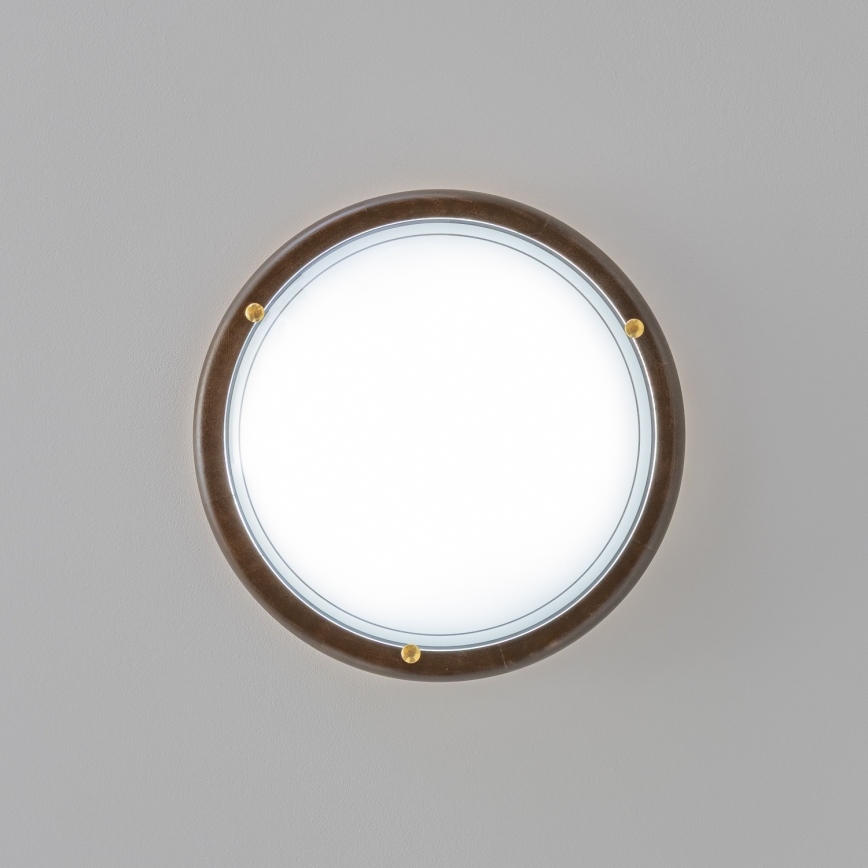 Rabalux - Iluminação de teto 1xE27/60W/230V diâmetro 30 cm