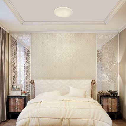 Rabalux - Candeeiro de tecto LED regulável LED/36W/230V + comando remoto 3000K–6500K Ø 40 cm