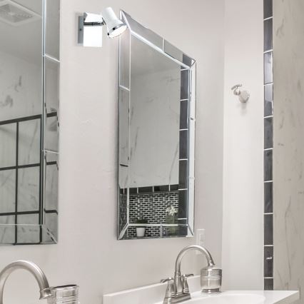 Rabalux - Luz de parede de casa de banho LED 1xGU10/4,5W/230V IP44