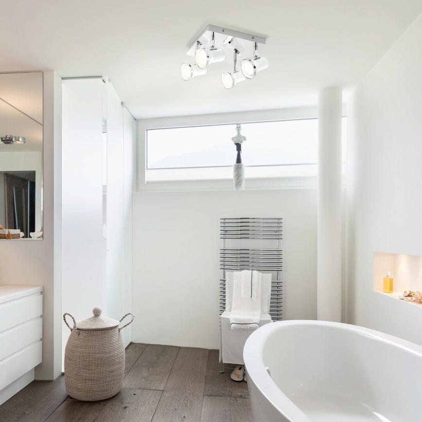 Rabalux - Foco LED para casa de banho 4xGU10/4,5W/230V IP44