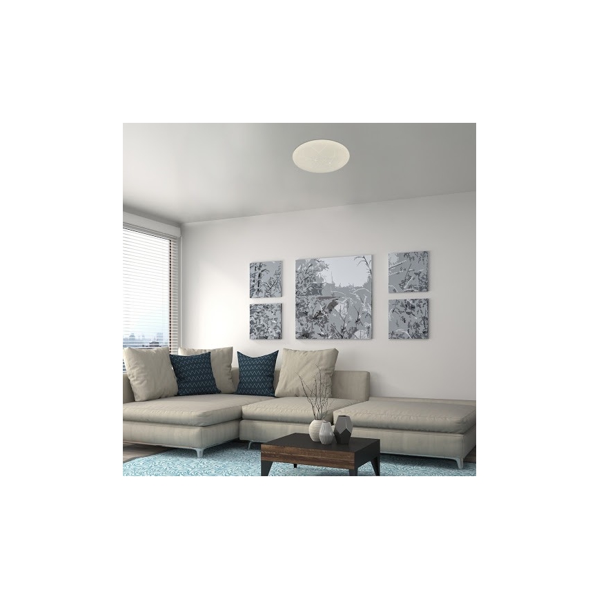 Rabalux - Candeeiro de tecto LED dimerizável LED/24W/230V Wi-Fi 3000-6500K + controlo remoto Ø 39 cm