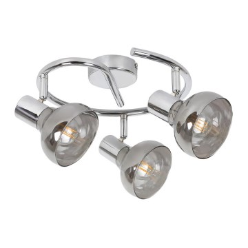 Rabalux 5558 - Foco HOLLY 3xE14/40W/230V cromo brilhante