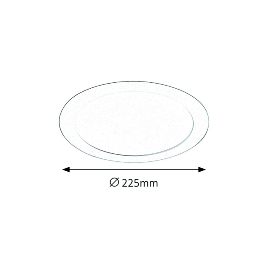 Rabalux - Foco de encastrar LED LED/18W/230V