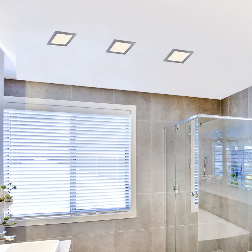 Rabalux - Foco de encastrar LED de casa de banho LED/12W/230V 4000K IP44