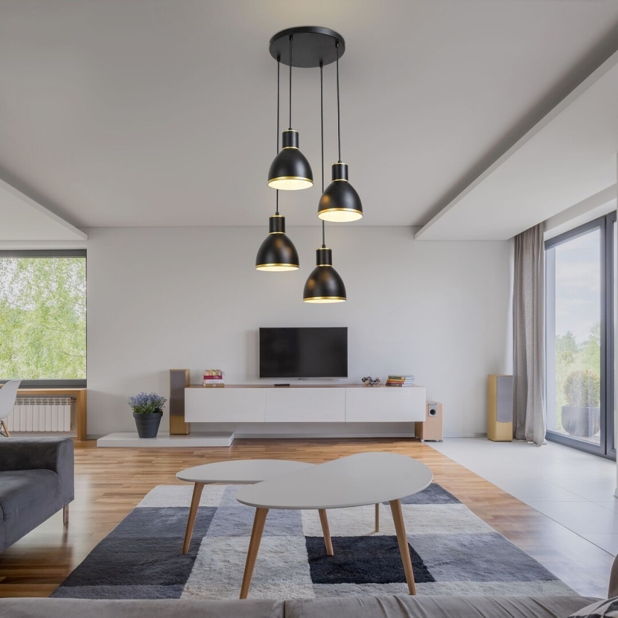 Rabalux - Candelabro num fio 4xE27/60W/230V