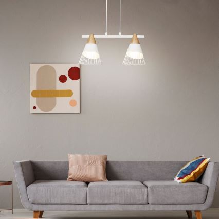 Rabalux - Candelabro num fio 2xE27/60W/230V