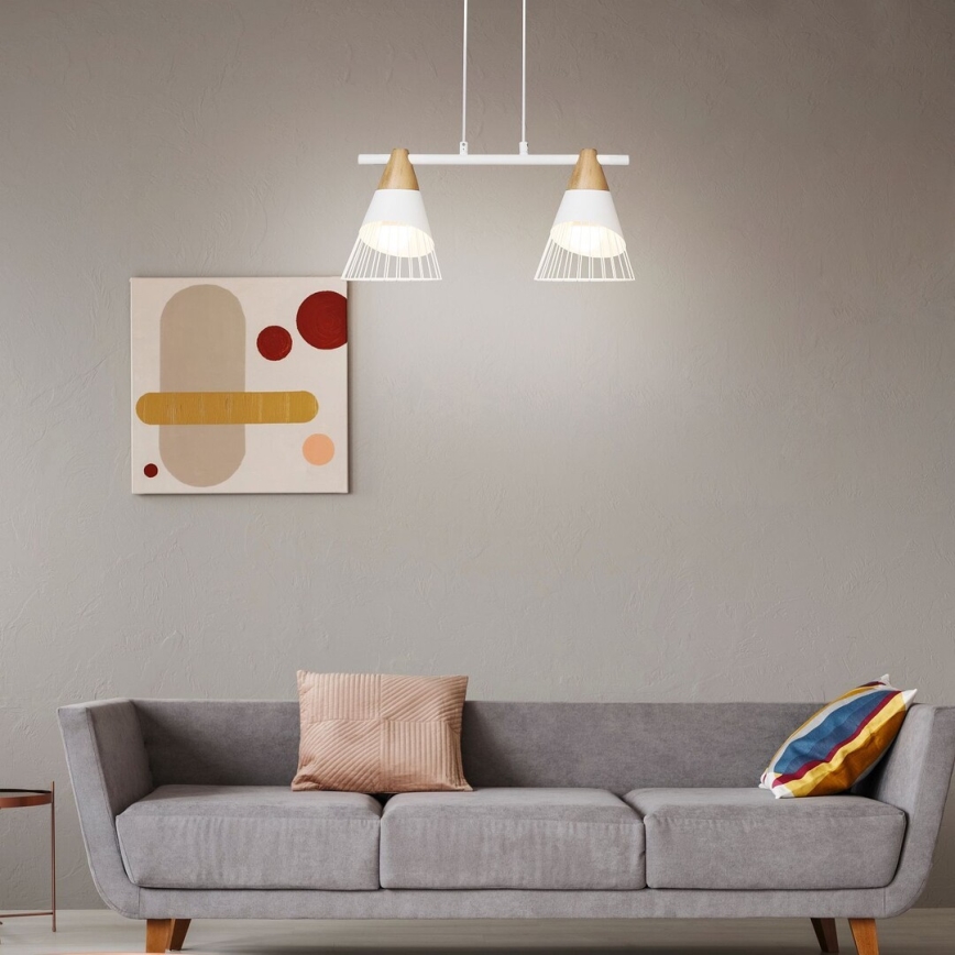 Rabalux - Candelabro num fio 2xE27/60W/230V
