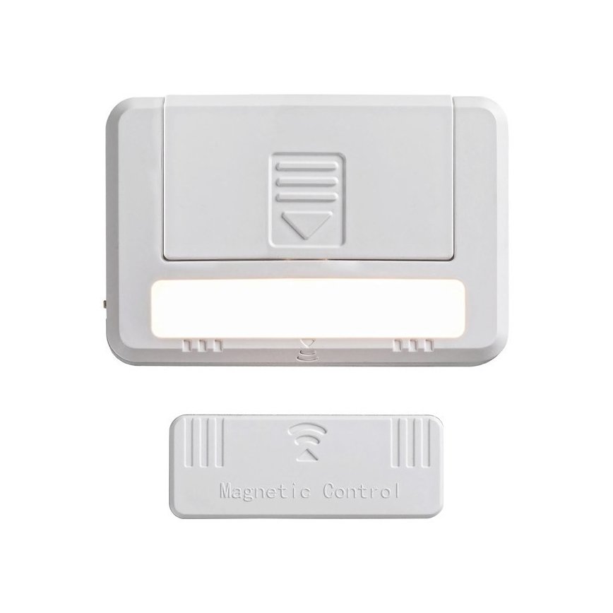 Rabalux - CONJUNTO 2x Luzes LED de armário LED/0,5W/3V 2xAAA