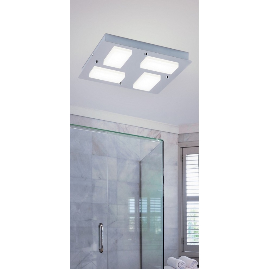 Rabalux - Candeeiro de teto LED para casa de banho 4xLED/4,5W IP44 30x30 cm