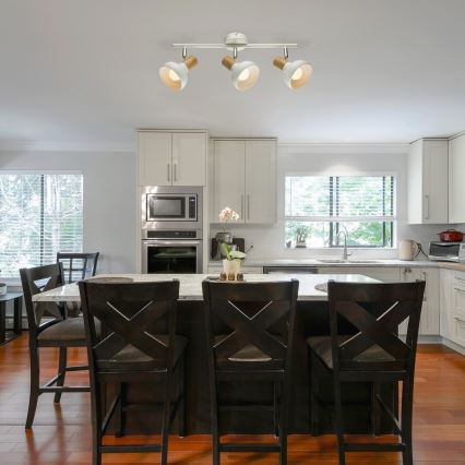 Rabalux - Foco 3xE14/40W/230V branco