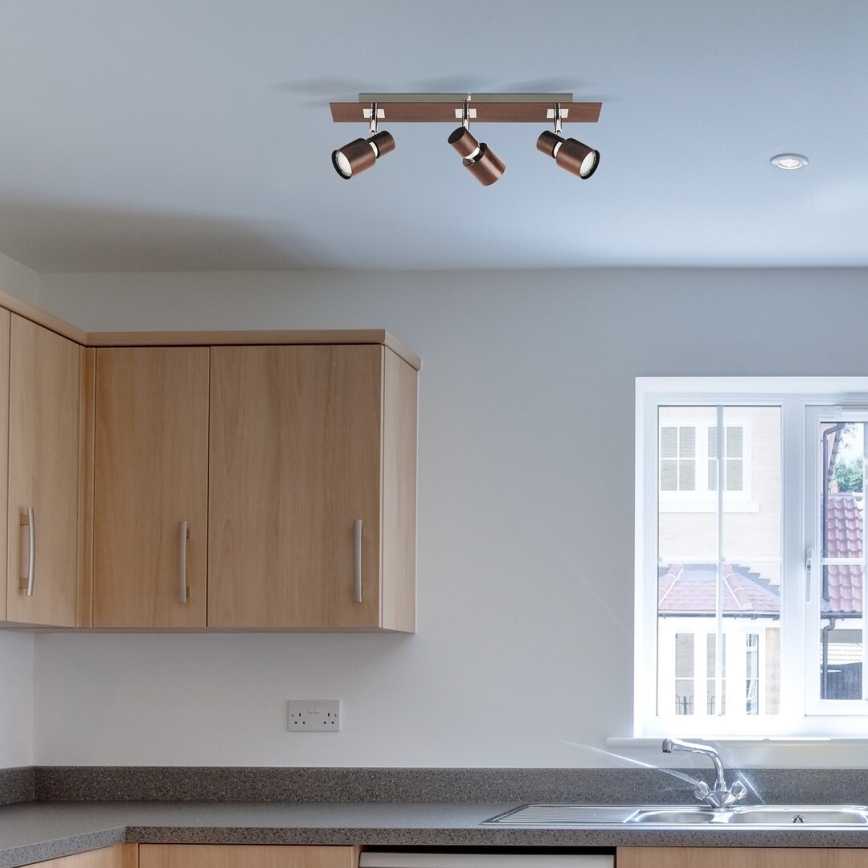 Rabalux - Foco 3xGU10/50W/230V