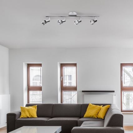 Rabalux - Foco 4xGU10/50W/230V