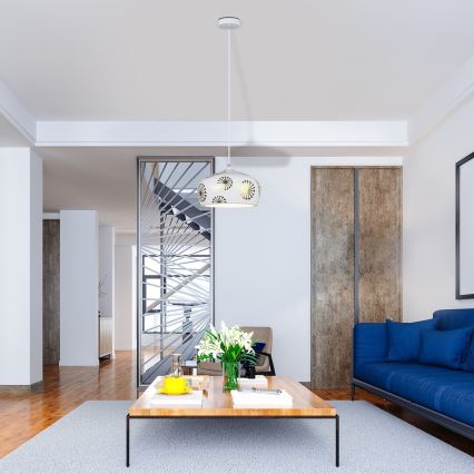 Rabalux - Lustre pendente com cabo GINGER 1xE27/60W/230V