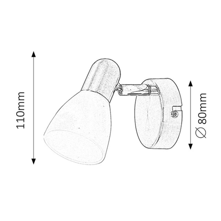 Rabalux - Foco 1xE14/40W/230V
