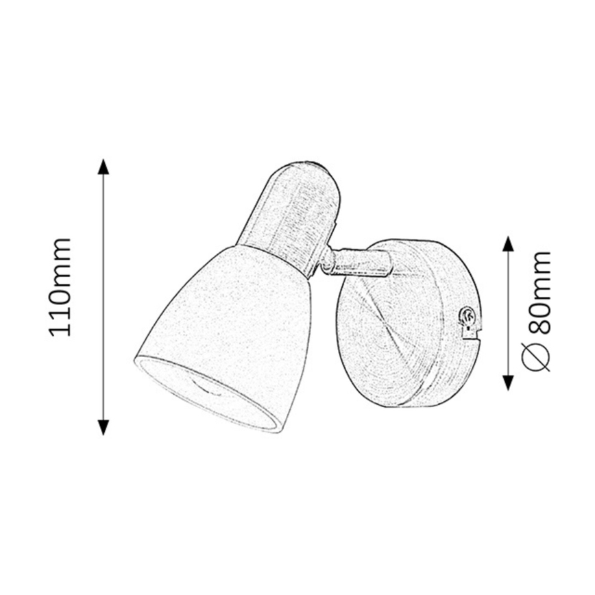 Rabalux - Foco 1xE14/40W/230V
