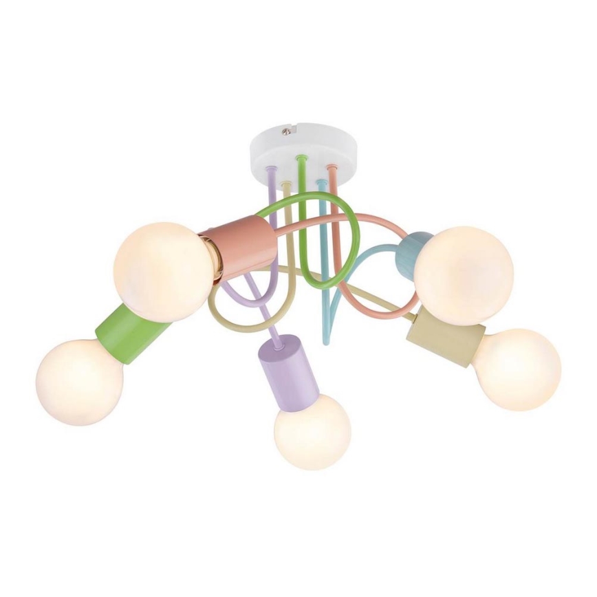 Rabalux 6340 - Candelabro integrado LINETT 5xE27/40W/230V