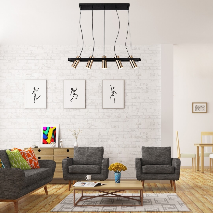 Rabalux 6430 - Candelabro num fio LED RAVEN LED/25W/230V