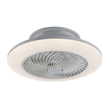 Rabalux - Iluminação de teto LED com regulação e ventoinha DALFON LED/36W/230V 3000-6000K + controlo remoto