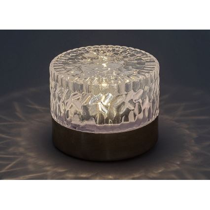 Rabalux - Iluminação solar LED LED/0,5W/1,2V IP44 600 mAh