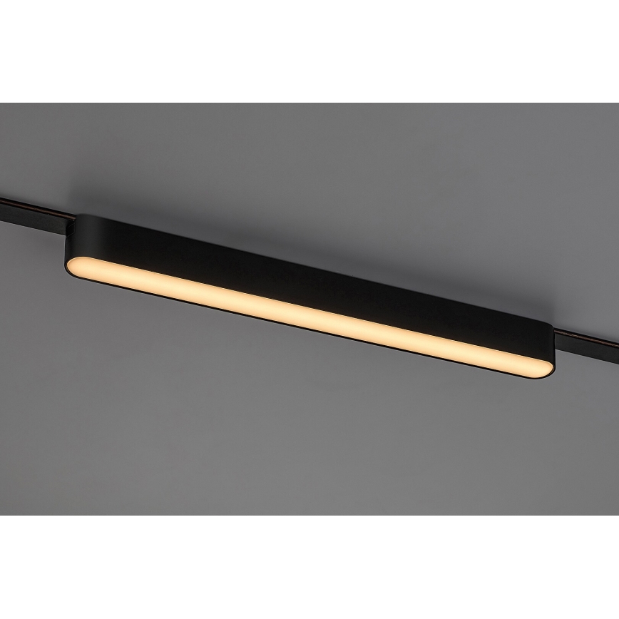 Rabalux - Candeeiro de teto LED para sistema de carris monofásico LED/16W/24V 3000K 33 cm preto