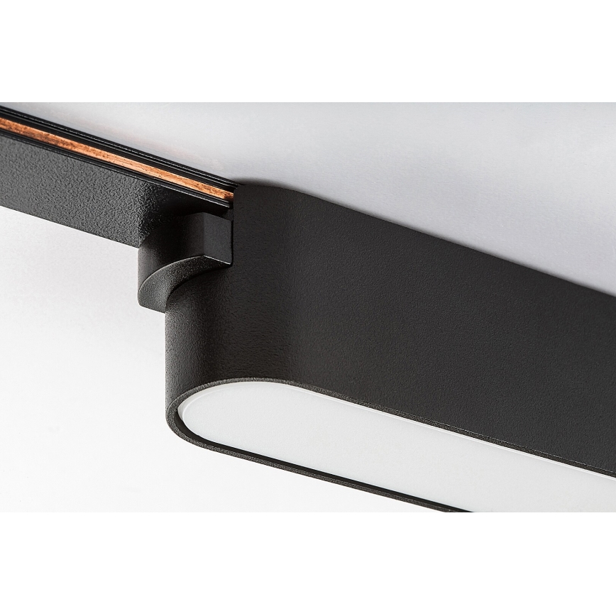 Rabalux - Candeeiro de teto LED para sistema de carris monofásico LED/16W/24V 3000K 33 cm preto