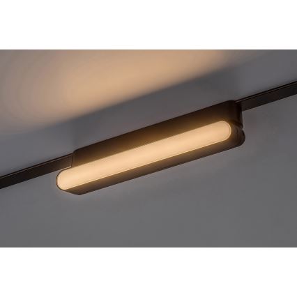 Rabalux - Candeeiro de teto LED para sistema de carris monofásico LED/12W/24V 3000K 22 cm preto